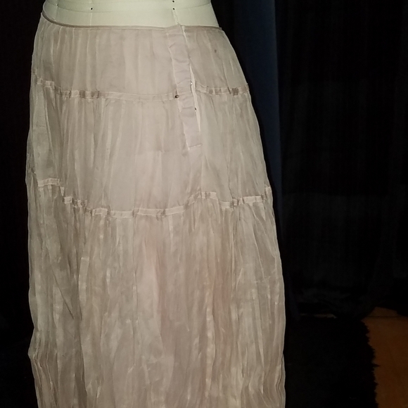 Vtg. Max Mara Sport lilac full loose flowy skirt